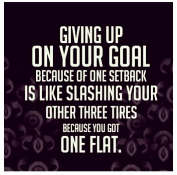 GuidingtheSTORM's tweet photo. Setbacks: Learn from it &amp; keep going! Remind yourself WHY your goal is important! 6 Tips -> http://t.co/nUElVIflJa http://t.co/iZctDyfxSF