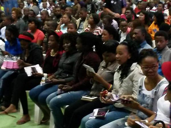 At Zululand Uni! #cancervive