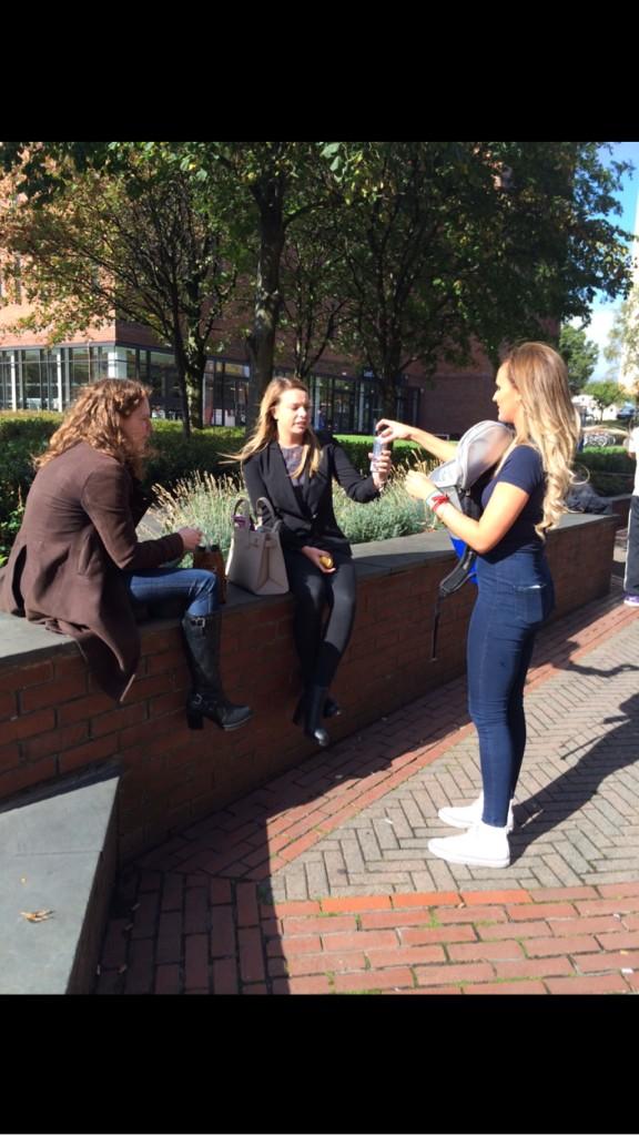 ScotlandWings's tweet photo. Student sampling today at Strathclyde university! #givesyouwings http://t.co/TEeyRA7sBB