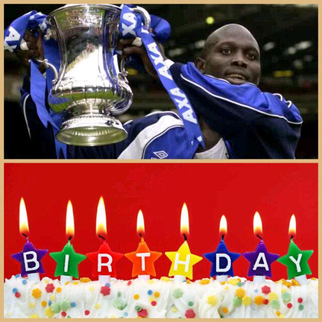 Happy Birthday Eks. Chelsea Player "George Weah" yang ke 48 . 
