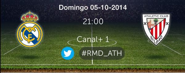 PK2_BROZAS's tweet photo. El domingo 5 a las 21:00 no te pierdas el partido entre R.Madrid-Athletic de Bilbao en @PK2_BROZAS http://t.co/PolYBUg2lr