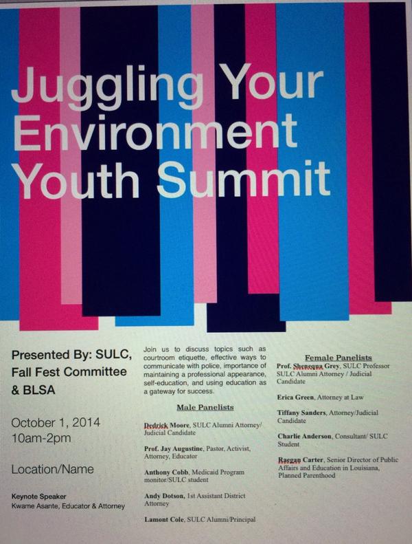 SULC_BLSA's tweet photo. Community service with high school students this morning for fall fest week http://t.co/Lwe8qGcgP0
