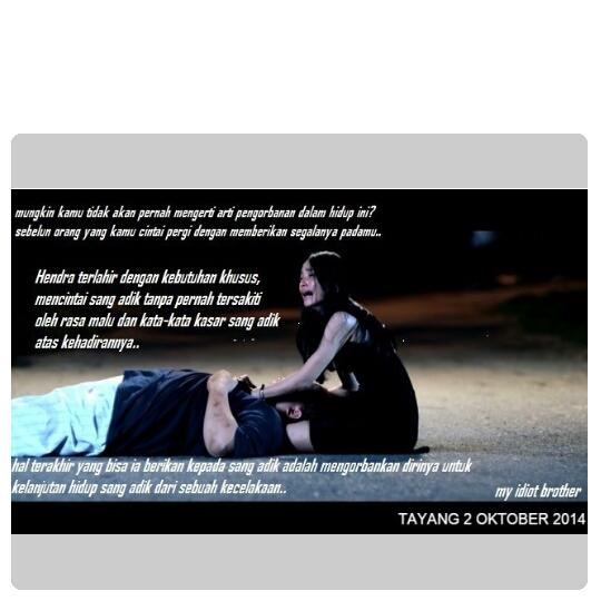 MY IDIOT BROTHER 
2 OCT 2014