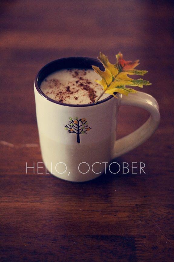 We’re welcoming October with a #coffee, who’ll be joining us?