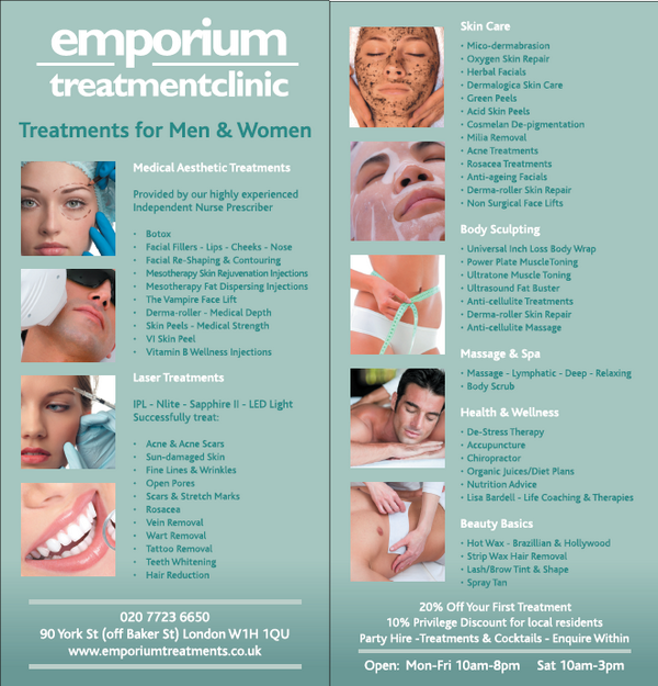 emporiumtc's tweet photo. Local Businesses Recieve 10% Off All Treatments @DermalogicaUK1 @schrammek #facisl #waxing #massage #Oxygenfacial http://t.co/ThyUKcQkMS