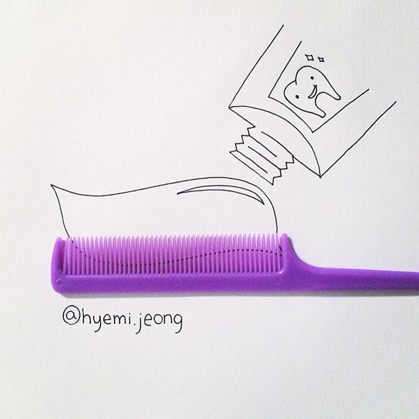 ASkepticalDsign's tweet image. Loveable Creations Made of Everyday Objects By Hyemi Jeong wp.me/p23JKz-3Ga #illustration #fun #everydayobject