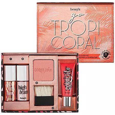Benefit, TropiCoral lip &amp; cheek kit $465
Más detalle en m.facebook.com/divine.cosmeti…