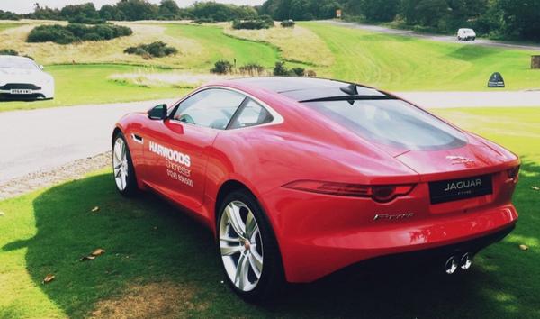 HarrietMerricks's tweet photo. 🙆 #Jaguar #FTYPECoupe #SalsaRed #HarwoodsGroup http://t.co/THAc45rdNd