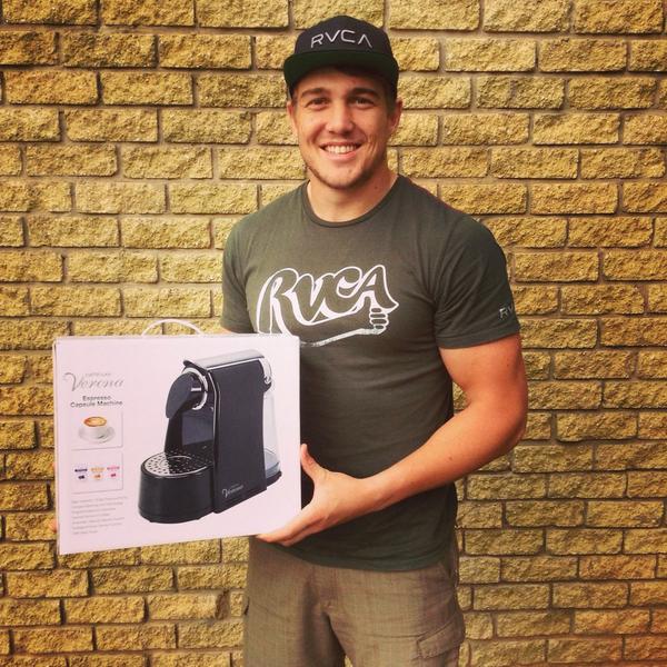 Big thanks to <a href="/caffeluxe/">Steven Klugman</a> <a href="/Caffeluxecoffee/">Cafféluxe</a> for the much needed and great gift :) <a href="/James_Adams007/">James Adams</a>