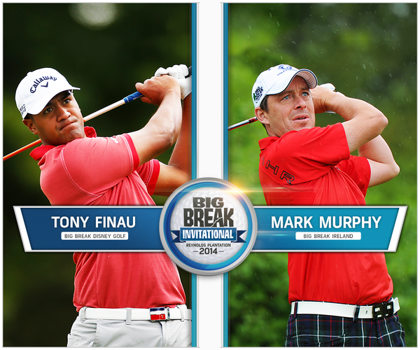 A look at today's final men’s pairing at the #BigBreak Invitational. Leaderboard: bit.ly/1rIoPzE