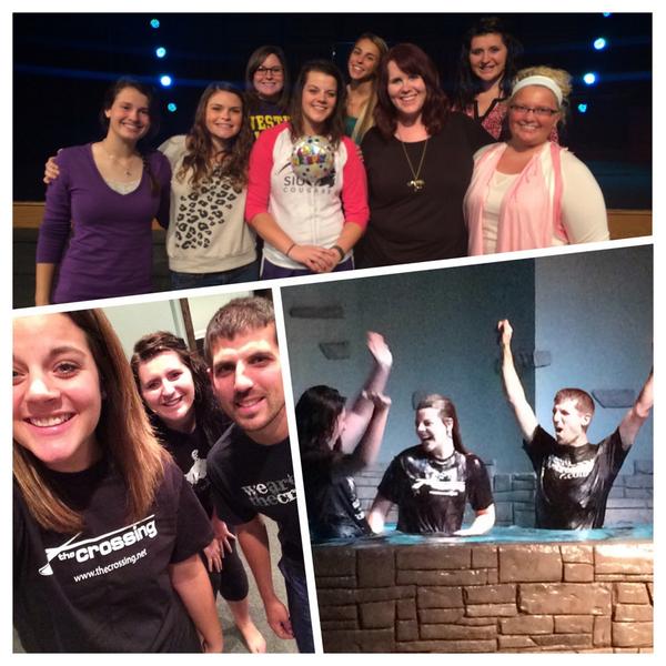 CONGRATULATIONS BRIA! We were excited to baptize Bria last night at Fuel! #baptism #IPRwJC #FuelMacomb #HW>MW