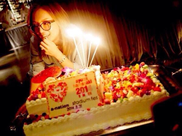 HAPPY BIRTHDAY to ayumi hamasaki              36-year-old                 