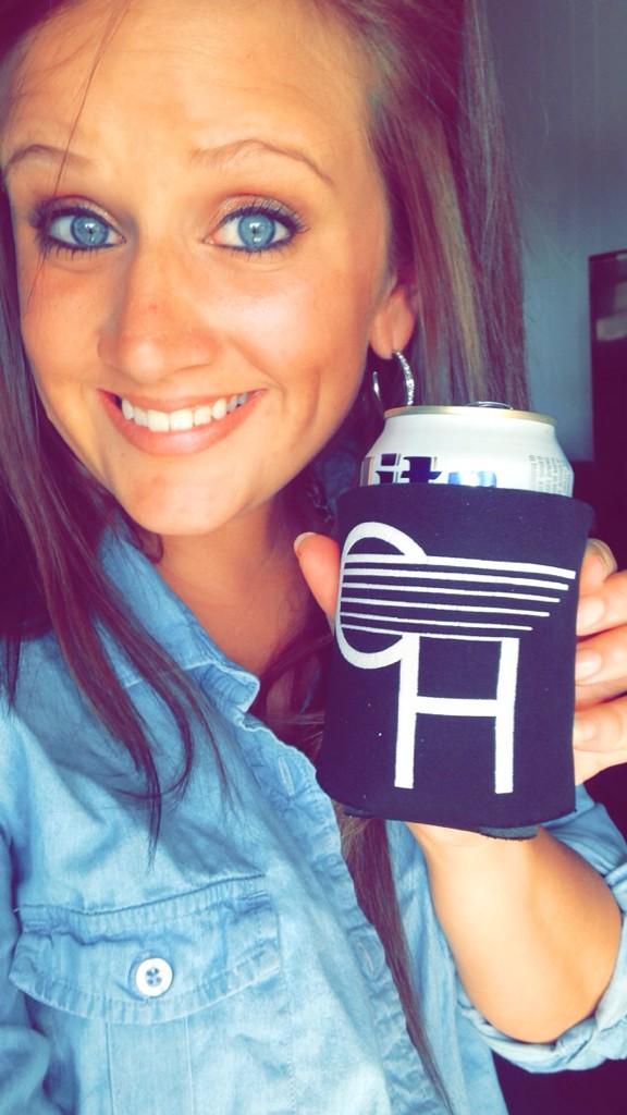 laurencp's tweet photo. @CodyHenMusic never go anywhere without a koozie! http://t.co/ugNfvteGCY http://t.co/AhC9bz2y3b