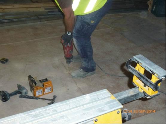 H_S_E's tweet photo. And here’s the first piece of bad practice, hard wood drilled without extraction – 200sq mtrs to be laid #safersites http://t.co/uLpyWYH92C