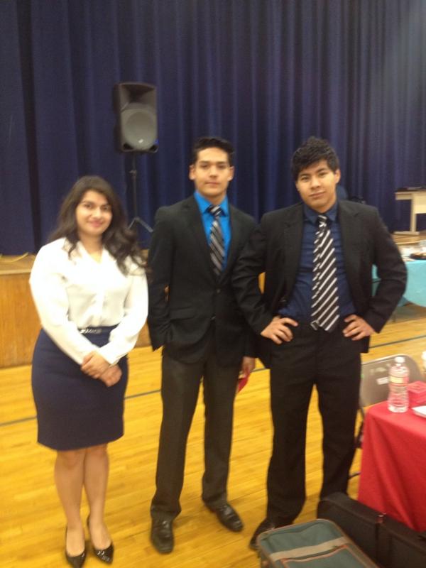 Recruiting at Fremont MS!! #futurevikings