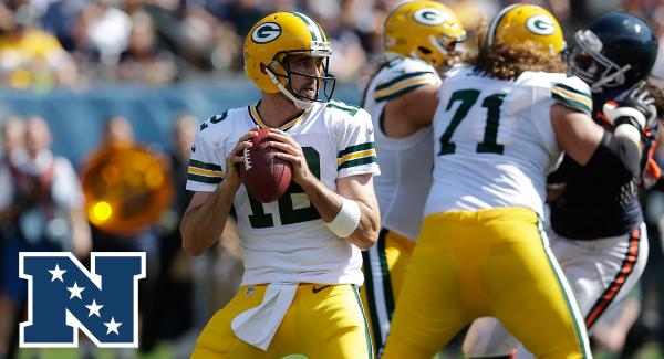 #Packers QB Aaron Rodgers has been named NFC Offensive Player of the Week: pack.rs/1snmn