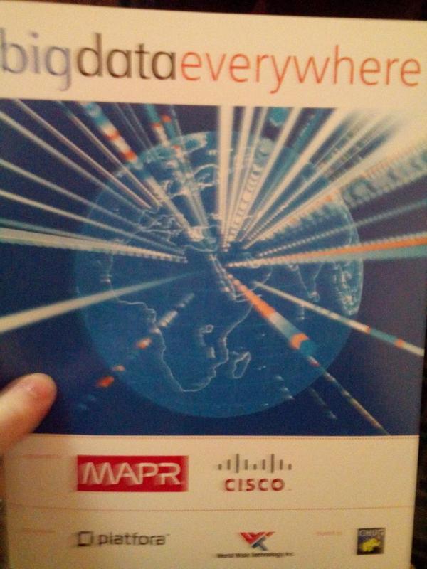 rblourenco's tweet image. #bigdataeverywhere #chicago #in