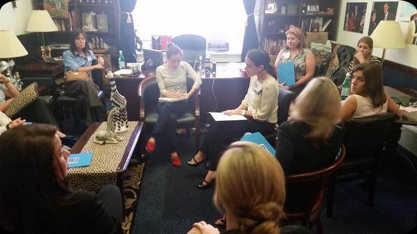 AllianceforED_'s tweet photo. Meeting with Congresswoman Frederica Wilson's staff. #EDCLobbyDay #FREEDACT #Florida http://t.co/6DfNyPqpC0