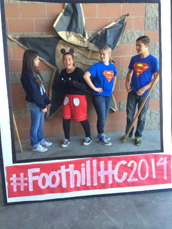 Marriiissssaaa's tweet photo. I guess you can call us dysfunctional ? #foothillhc2014 http://t.co/WC1uA9t4RM