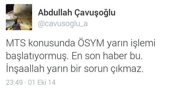 Abdullah Çavuşoğlu Hocanın Ösym Yorumu!
muhendisliktamamlama.org/index.php/abdu…