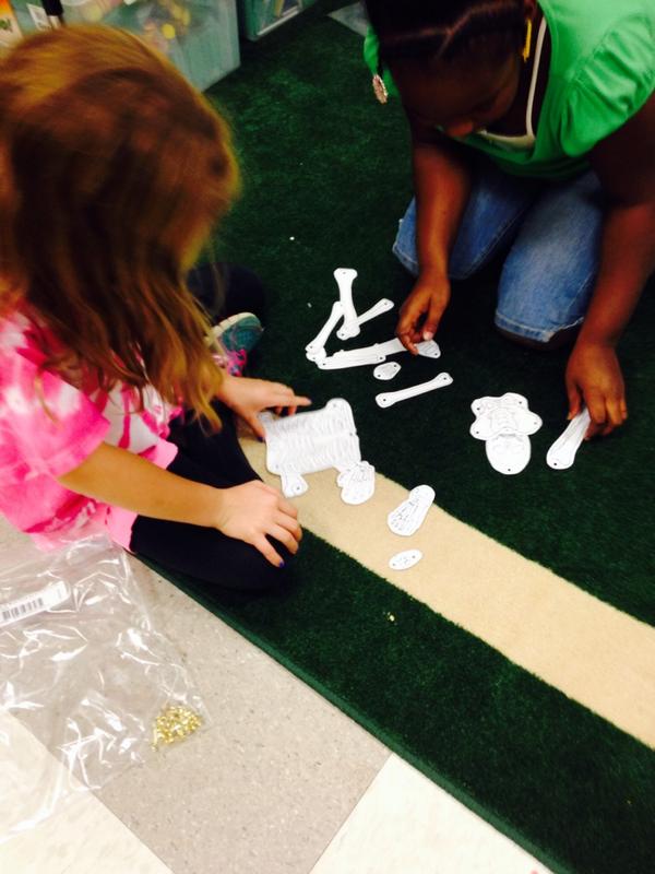 Bstrauss25's tweet photo. Putting together mr.bones...not as easy as it looks! http://t.co/9X9g7U4x9K