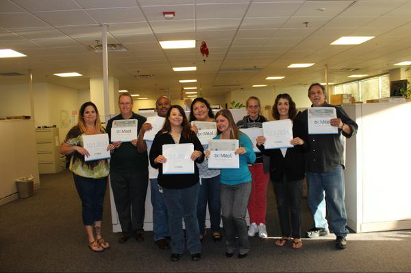 alidunmire's tweet photo. @Mitel Team Reno kicks off the #newmitel http://t.co/VHMbD0o1Cl