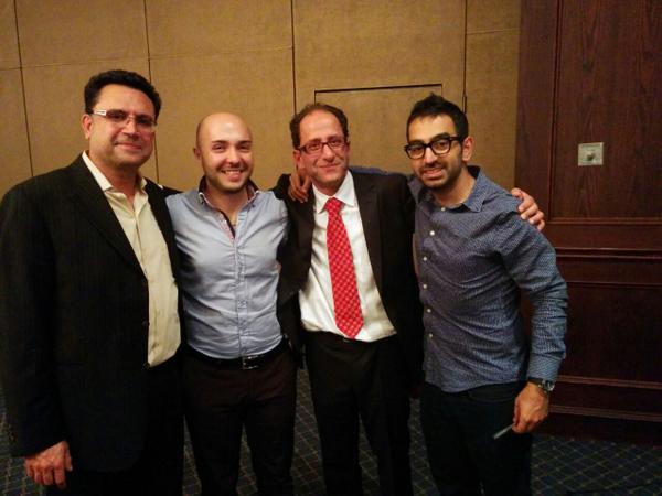 Alireza_rz's tweet photo. After win last night #AliEhsassi #Federalparty #willowdale http://t.co/vRpwSjJWeL