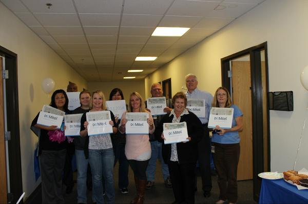 alidunmire's tweet photo. @Mitel Team Reno #We love the #newmitel http://t.co/TwzpQvo4n9