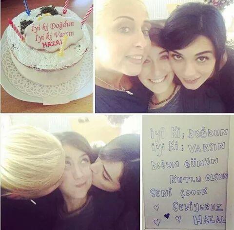 Happy birthday dear Hazal Kaya ...:-* :-* <3 <3 