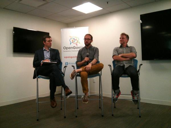 OpenGovHub's tweet image. .@SunFoundation&apos;s Jeremy Carbaugh speaking about how they approached working on Open Congress #zombietech