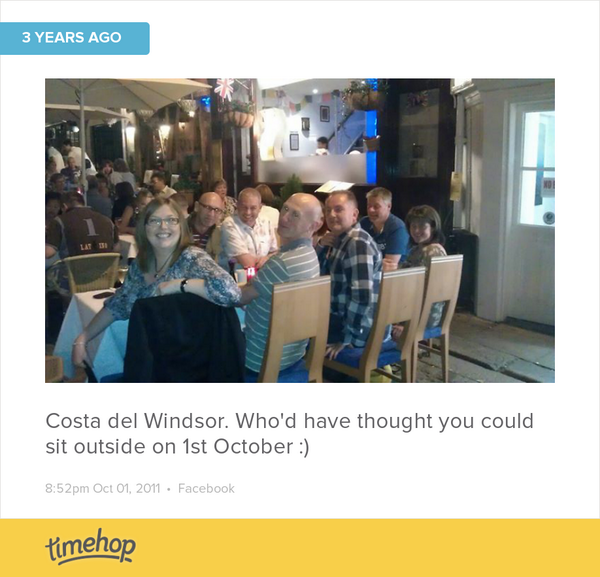 See it's not so unusual to have this weather in October. 😄 timehop.com/c/fup:10150302…