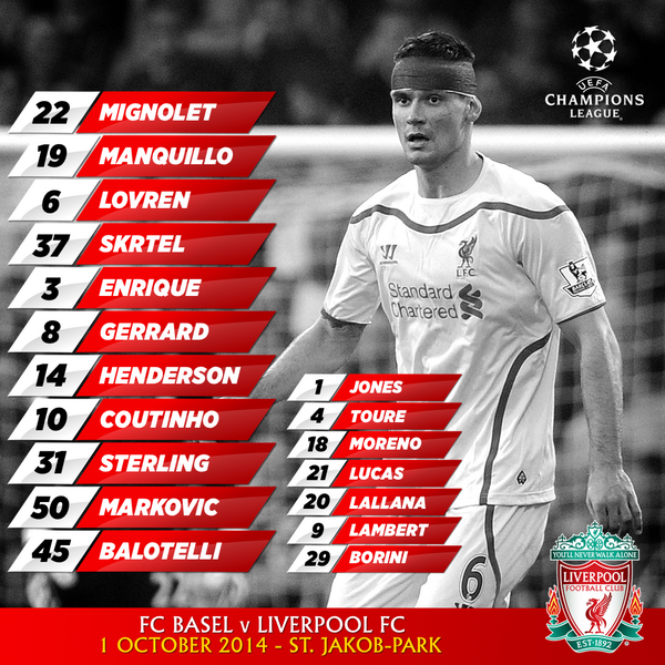 Liverpool FC on X: Confirmed #LFC starting XI and substitutes to