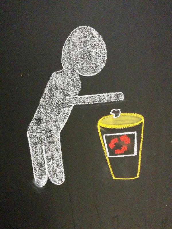 LeadOnClimate's tweet photo. Sustainability: the writing is on the wall. #2014ClimateSummit http://t.co/c6kC6feaZO