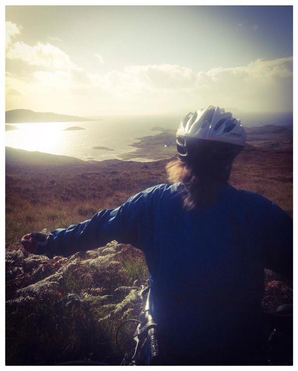 mandyjg70's tweet photo. You can't beat scotland for the scenery and the hills #toughcycle #knoydart http://t.co/8z2RDjJWCN