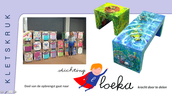 Nicole_Berden's tweet photo. Donatie @StichtingLoeka voor oplevering  #kletskrukken Atlant Zorggroep Unieke Zorg voor Unieke mensen http://t.co/KsbzASkp0b