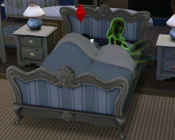 POPPKELL's tweet image. Ghosts were in today's Sims 4 Update!  Vaggy Sunshine is back in action!