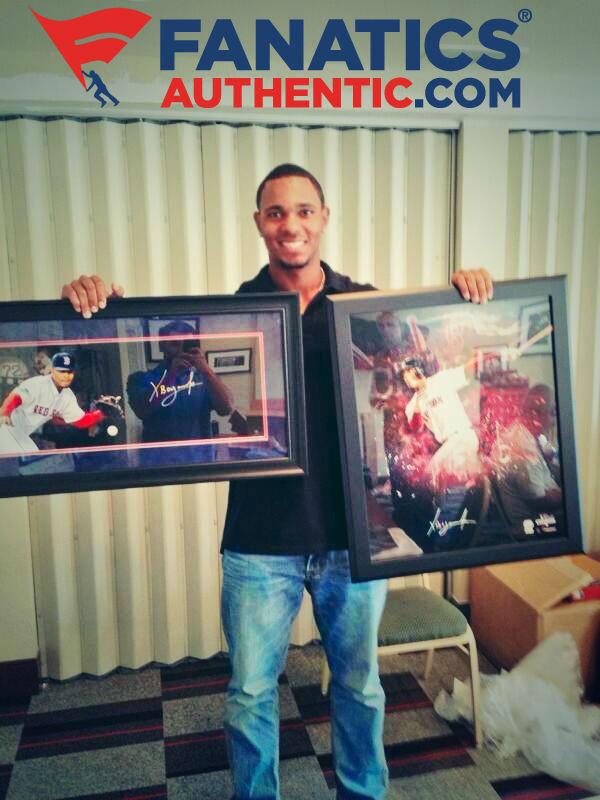 Happy Birthday to Xander Bogaerts. Here he is w/ his own products!  