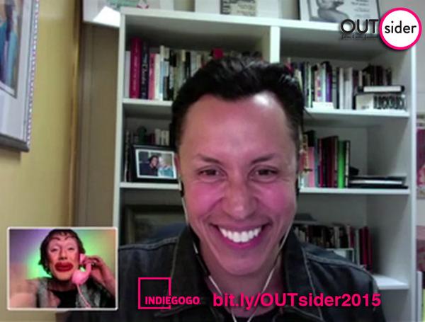 OUTsiderFest's tweet photo. Loved @mrdanieljones here, "Spirits, aren't they fun? They come in the night." http://t.co/b4XyHBkmSS #OUTsiderFest http://t.co/HappAnjgBO