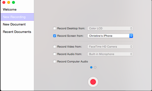 Telestream's tweet photo. "If only I could record my iPhone with ScreenFlow..." Oh, wait...what? http://t.co/bXTCINzJr2
