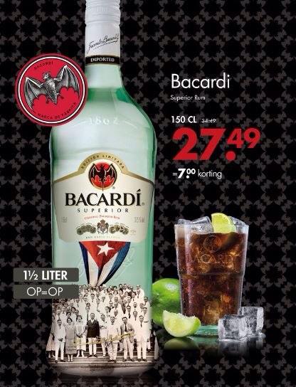 MitraDronten's tweet photo. We hebben er nog een paar! #actie #Bacardi http://t.co/GKyyyaJFII