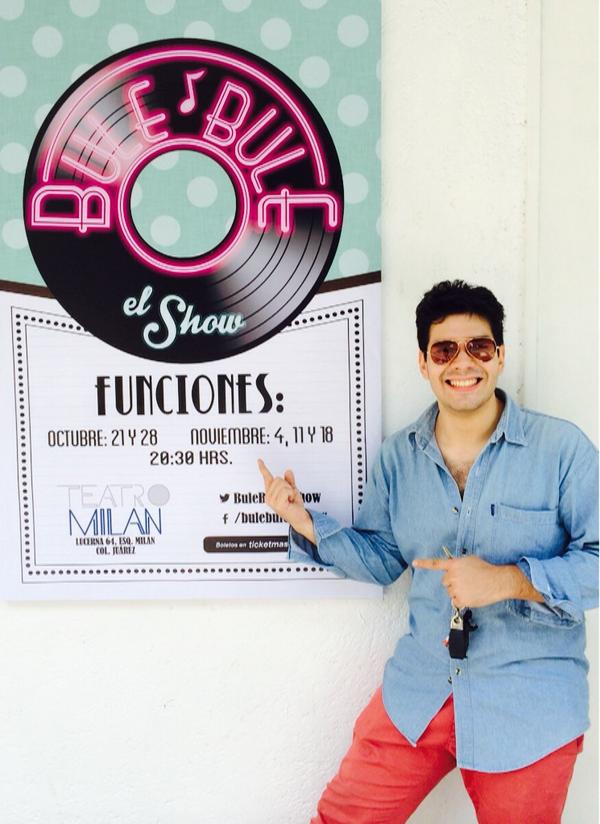 🎶Ya tienen sus boletos para <a href="/BuleBuleElShow/">Bule Bule el Show</a> ?? 🎸🎷🎤 ya casi estrenamos a partir de octubre 13 en el <a href="/teatro_milan/">Teatro Milán</a> 📻