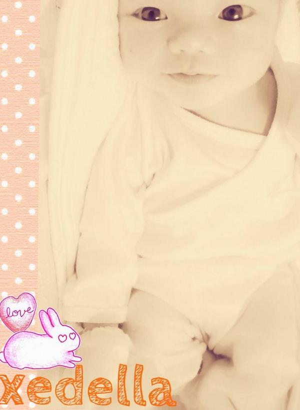 AteYaaang's tweet photo. Mi angelita! <3 ®© http://t.co/u1l2vI9bl9