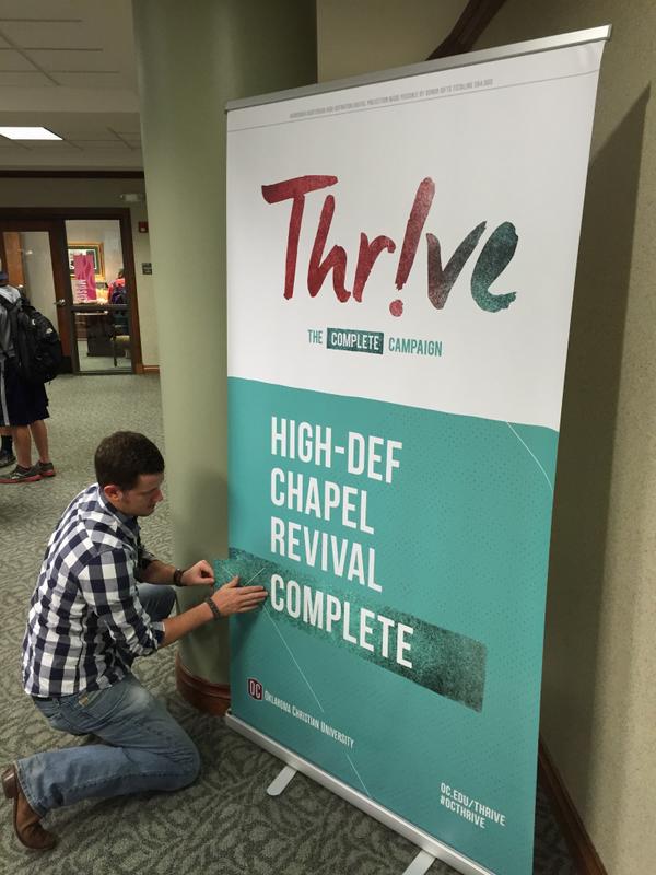OCThrive's tweet photo. Slapping on yet another #OCThrive "Complete" sticker. Soak that in and try not to smile. :) http://t.co/sKTi2JoQp5