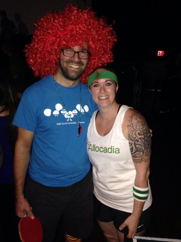 we_are_uptempo's tweet image. #techpong Vancouver. Jef @allocadia vs. Tom @dnb_cloud!