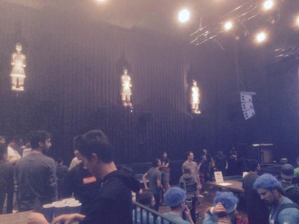 gaossou's tweet image. It has begun! @AxiomZenTeam #techpong