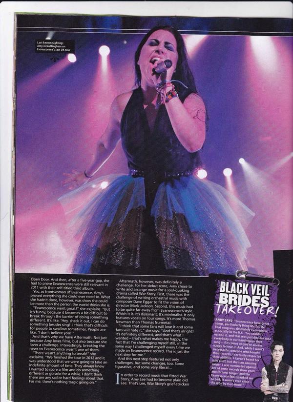 Evanescence Ireland tweet media