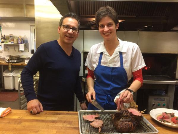 paulbarron's tweet photo. When a chef says beware the knife we are about to get serious! #youbackup @baragricole @foodable http://t.co/qxBRfGFGVI