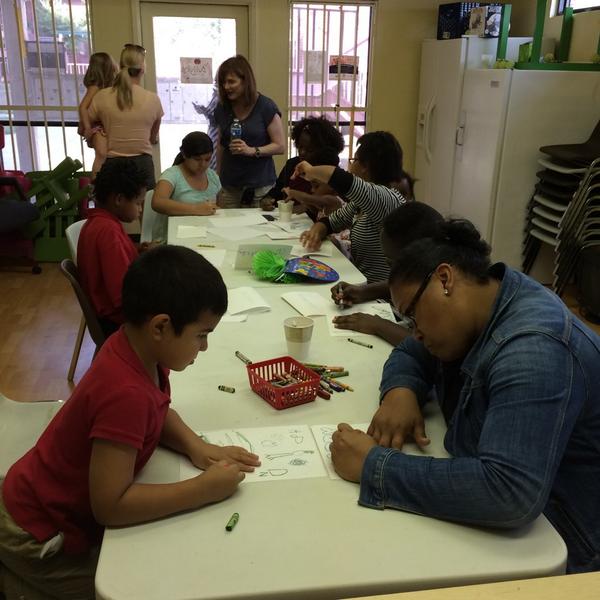 WeeVolunteer's tweet image. #PictionaryParty #celebrateothers #MakeSomeoneSmile #happy12thbirthday #caringiscool @BruceFeiler @dallasmayorsofc