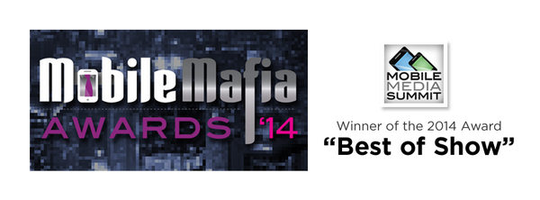 kylesisk1's tweet photo. @mobile_majority: "Best of Show" award from @MobileMSummit at #MMSAdWeek2014: http://t.co/19fU36yWta http://t.co/5dTAQCNjGb
