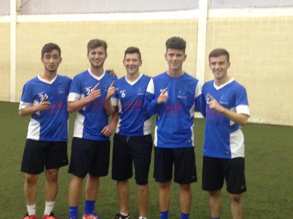 Winners of 1 touch tournament at academy today